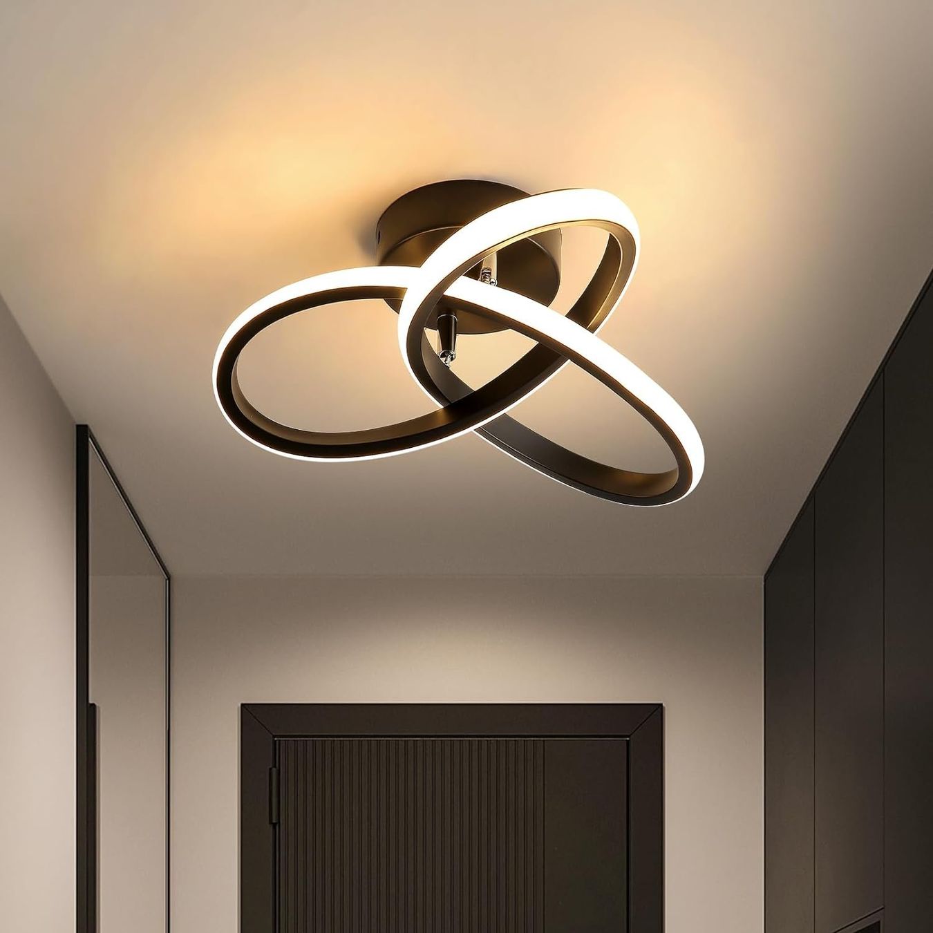 Lampadari & plafoniere: Moderne Deckenlampe Acryl Schwarz – Nuovo e nell'imballaggio originale da Châtelaine venduto da topshop.switzerland 8