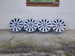 4 Volvo, V50 , Alufelgen 16 Zoll silber gebraucht Zustand