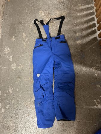 Blaue Schneehose / Skihose für Kinder, Grösse 152