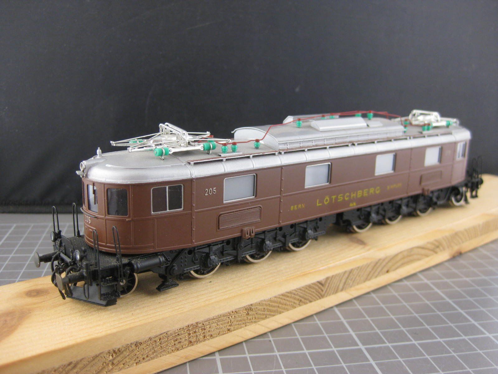 Metropolitan Modellini di ferrovie: Metrop BLS Ae 6/8 205 – Usato da Malters venduto da Marosko 2