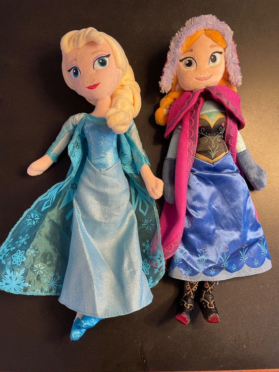 Elsa und Anna – Stoffpuppen 40 cm | Kaufen auf Ricardo