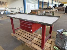 Lista Werkbank 200x80x88cm mit 3er Schubladenstock