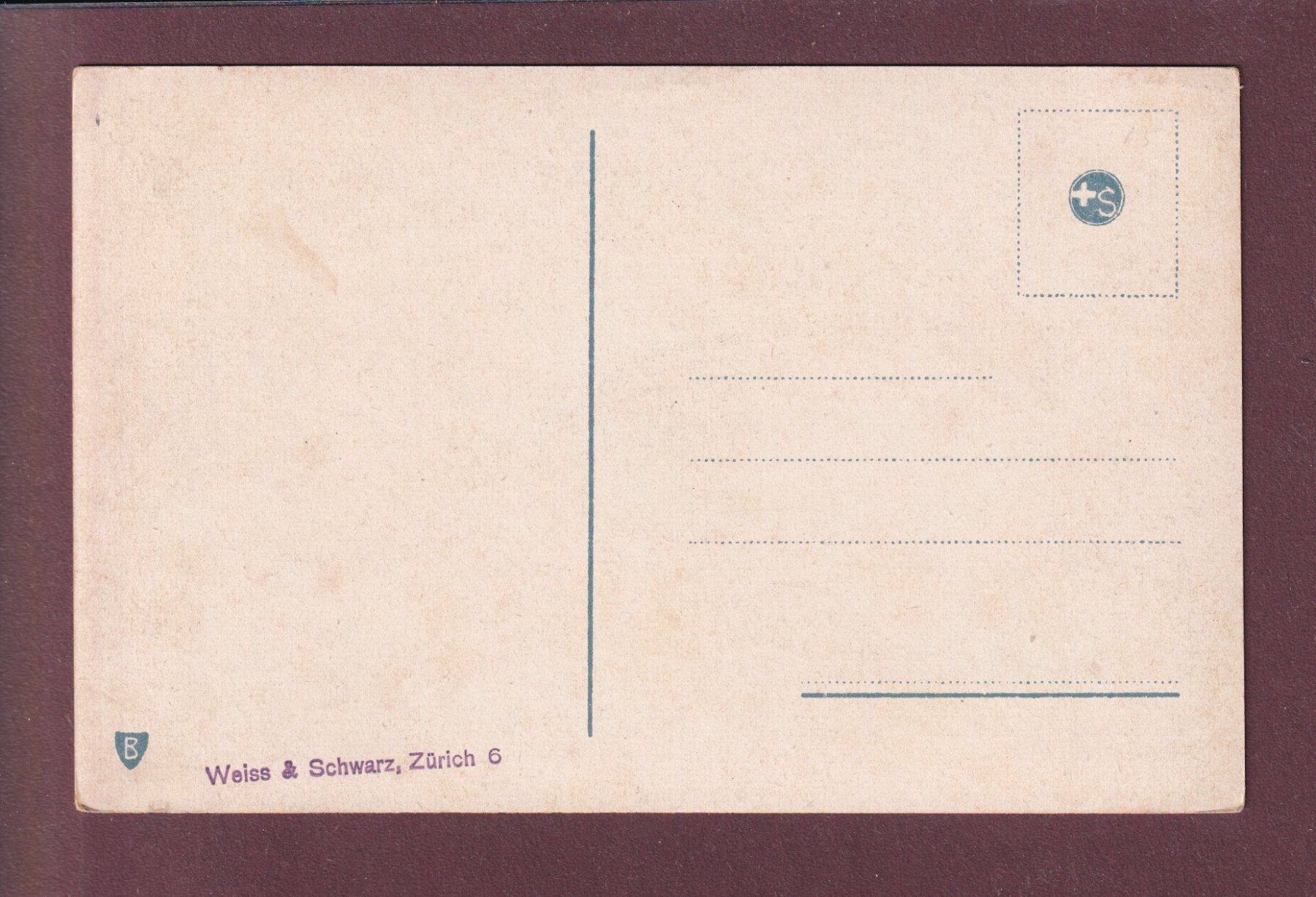 Cartoline postali: ZÜRICH - Schipfe – Usato da Pully venduto da nicecards 1