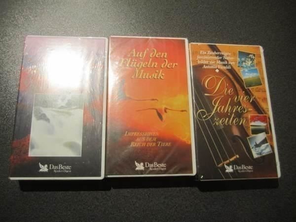 Toutes les VHS: Video 3 Stück Sinfonie der – Neuf avec emballage d'origine à Zürich par Motzkuh