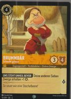 TCG LORCANA FLUTGESTALTEN ( 2ROF ) De 10 Brummbär - Schlecht
