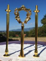 ETAGERE   NOSTALGIE  GOLD  FÜR EINE DREILAGIGE ETAGERE