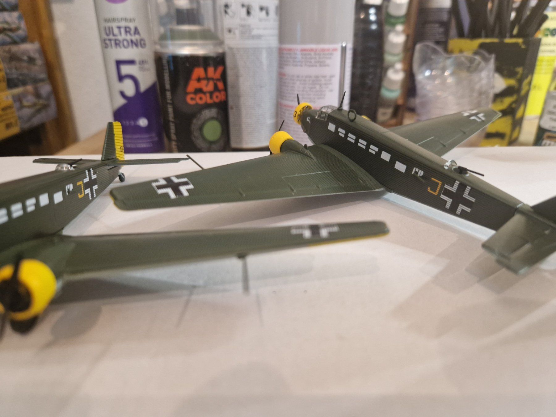 Modellbausätze & Standmodelle: 2x Ju-52 flugzeug modell – Gebraucht aus Ponte Capriasca von nikfolle 4