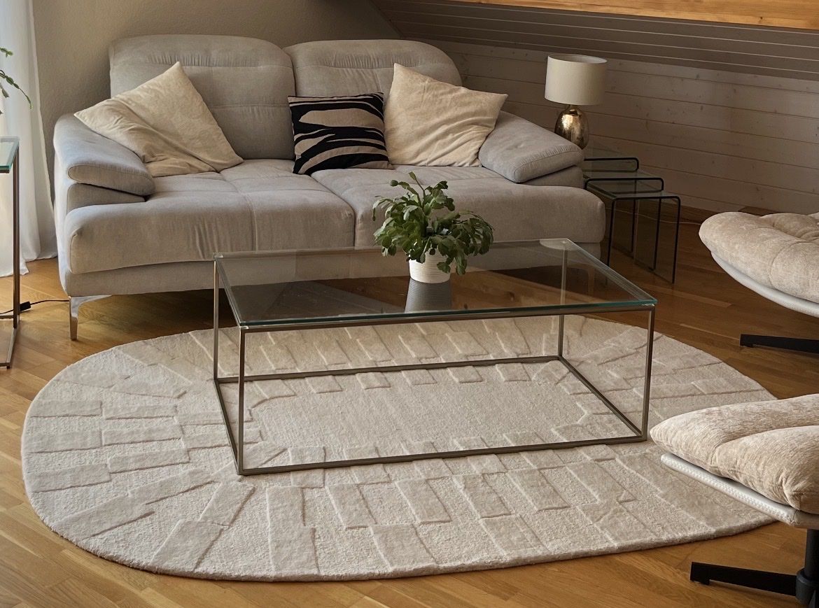 Tavoli: Table basse en verre et laiton + console assortie – Usato da Naz venduto da buzzleclair85 2