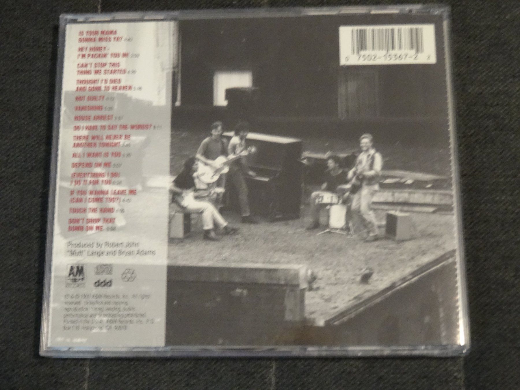 CDs: Bryan Adams - Waking Up the Neighbours CD – Gebraucht aus Olten von Disc-Ausverkauf 1