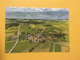Bussy Fribourg Flugaufnahme Vue Aerienne