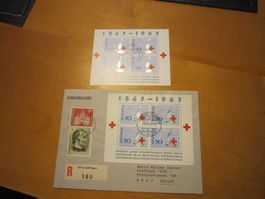 B1 schöner Brief  mit Block rotes Kreuz