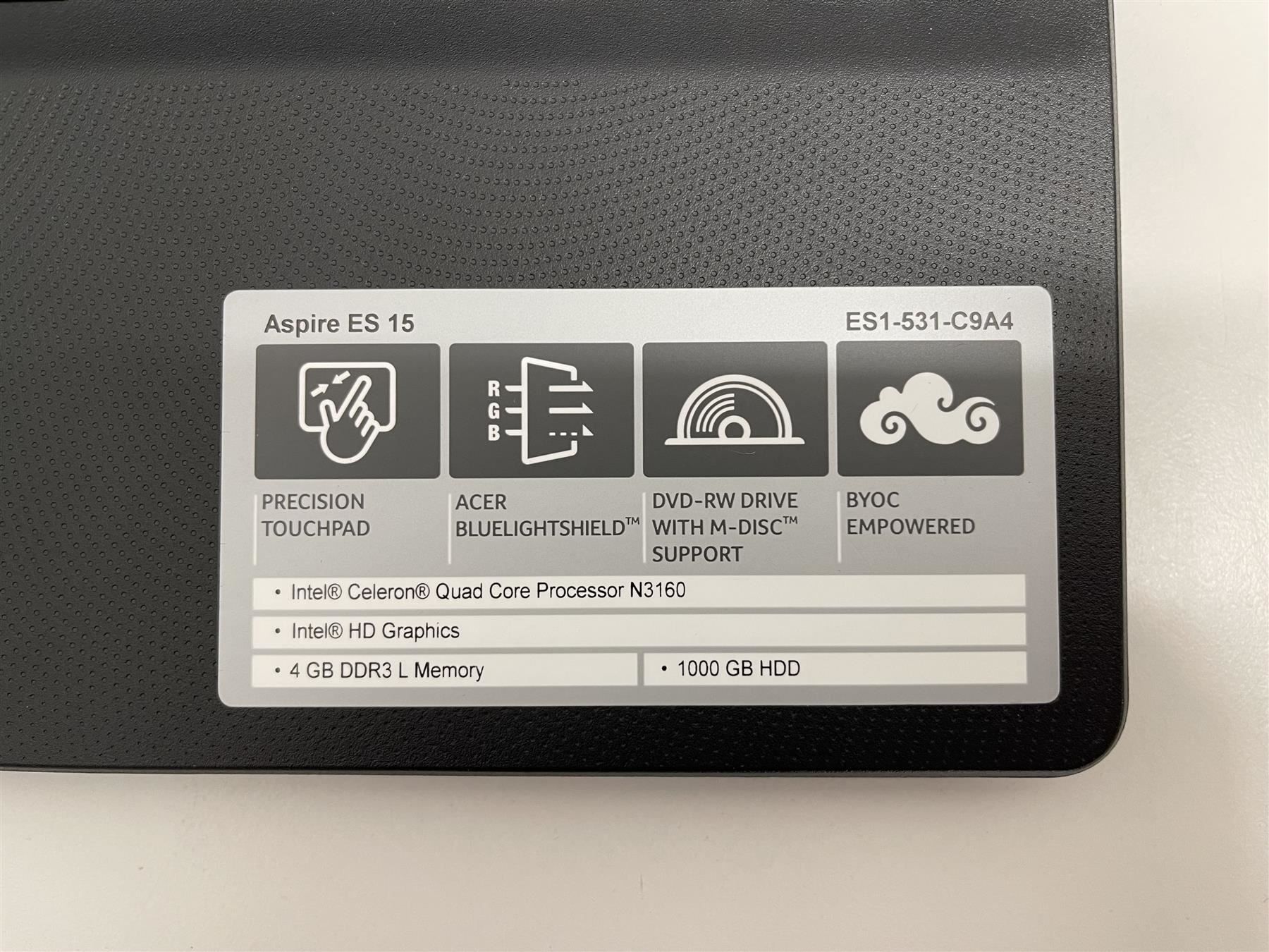 Notebook: Acer ES1-531 – Usato da Niederdorf venduto da LeptonAG 5