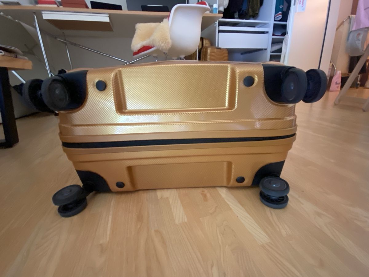 Samsonite Valigie: Samsonite Koffer Proxis 75 cm, 98 Liter,  Farbe gold. – Nuovo (secondo la descrizione) da St. Gallen venduto da Brokka 5