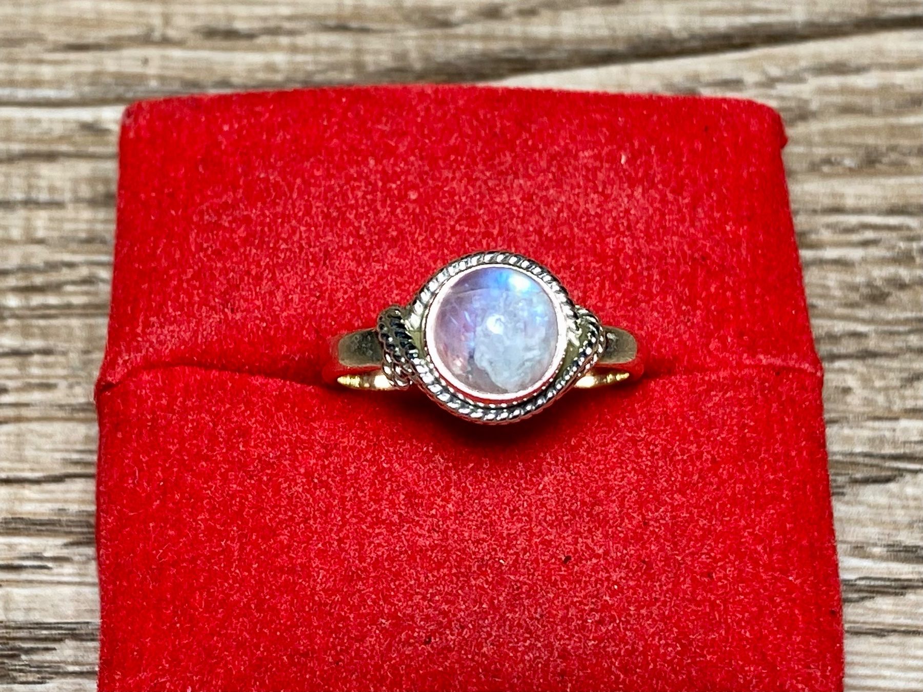 Anelli: 925 Silber Ring - natürlicher Mondstein – Nuovo e nell'imballaggio originale da Laax venduto da Kiki_Kingdom3 4