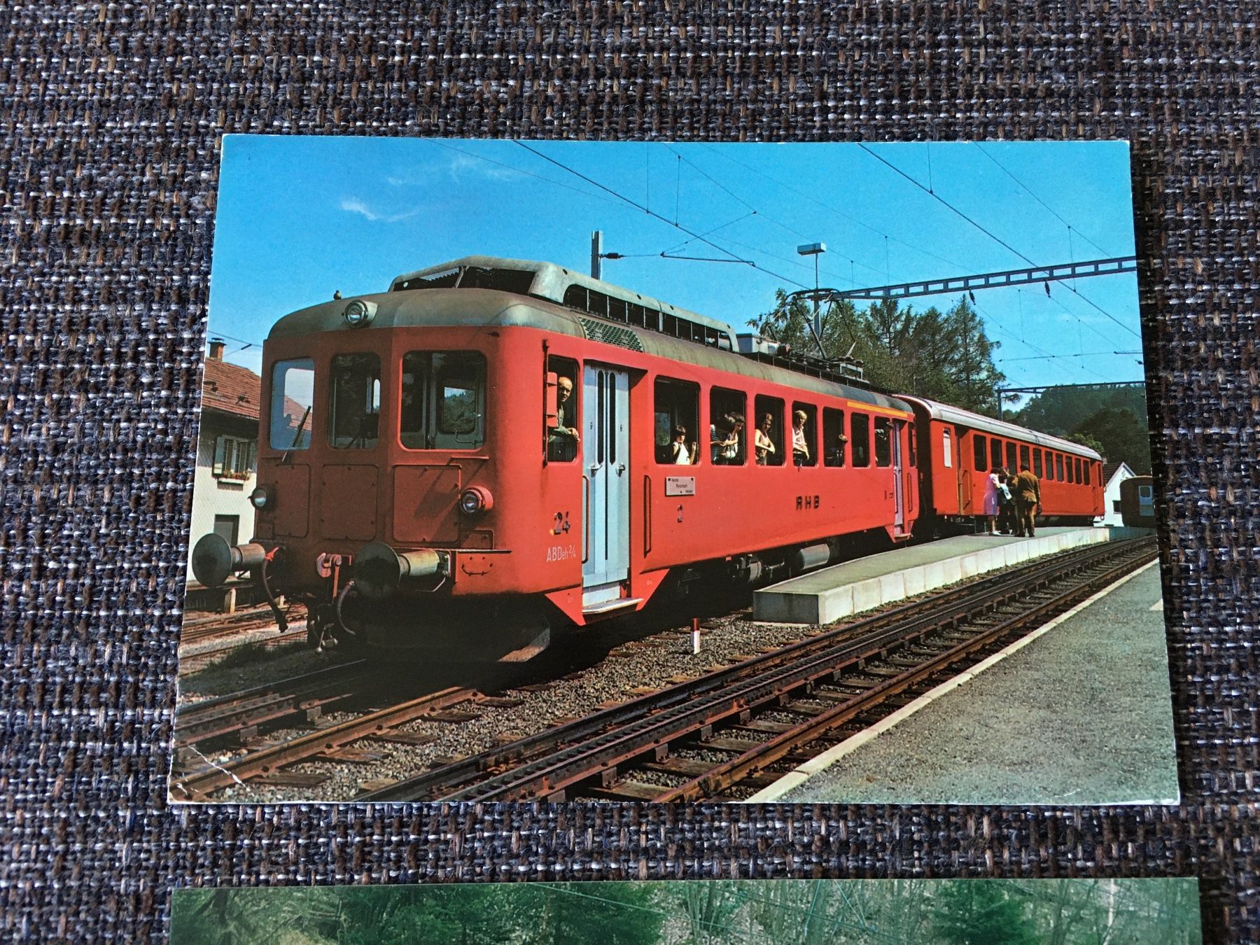 Cartoline postali: 3 Stk. AK Ansichtskarte Tram Triebwagen SBB etc. Lot3 – Usato da holziken venduto da Weston 1