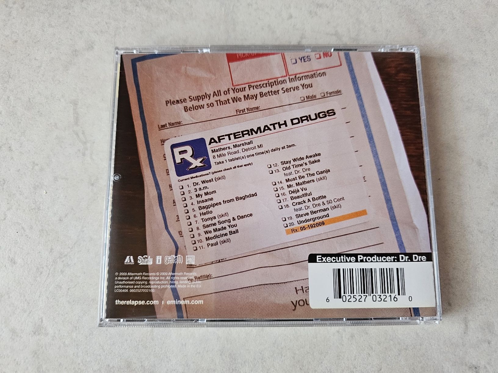 CDs: Eminem  -  Relapse – Gebraucht aus Schneisingen von backstore24 1