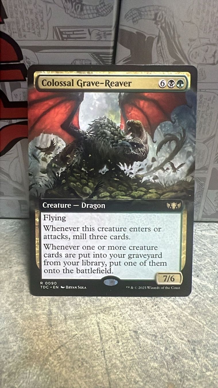 Magic The Gathering Carte collezionabili: Colossal Grave-Reaver Extended – Nuovo (secondo la descrizione) da Wilen b. Wollerau venduto da GarruksShop