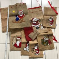 Diverse Samichlaus Jutesäckli-Set 10 Stück