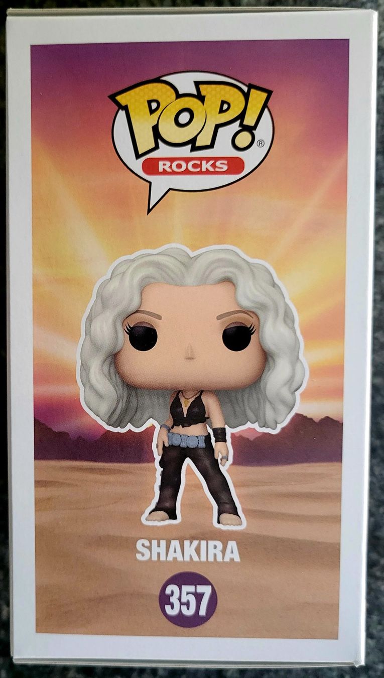 Funko Statuette: Funko Pop Rocks   Shakira – Nuovo e nell'imballaggio originale da Montet (Glâne) venduto da KOADA 2