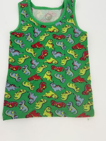 Dino Unterhemd/ Top Gr. 98/104 Bio Baumwolle