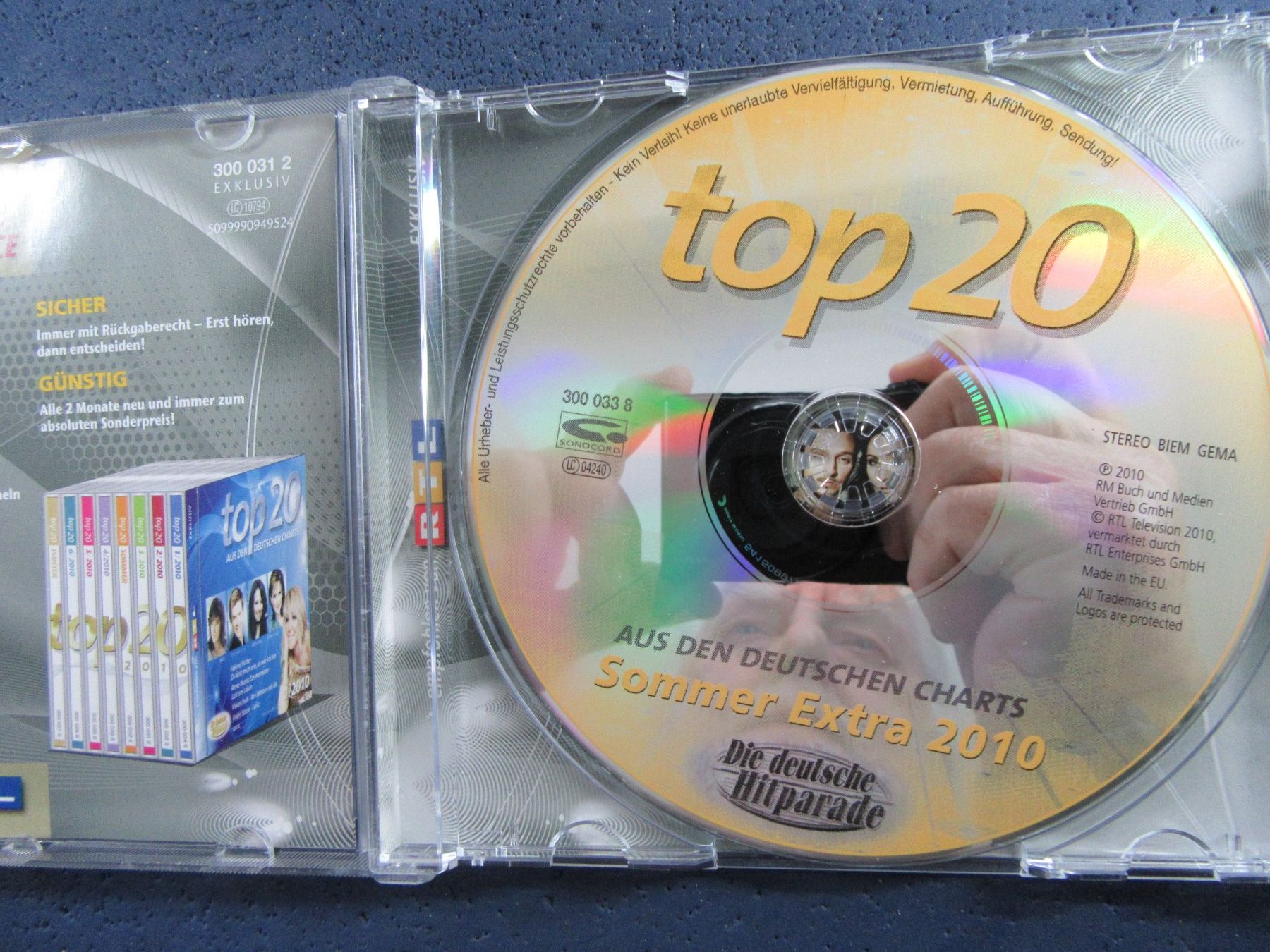CDs: TOP 20 AUS DEN DEUTSCHEN CHARTS 5/2010 CD – Gebraucht aus Ettingen von Hausi4711 1