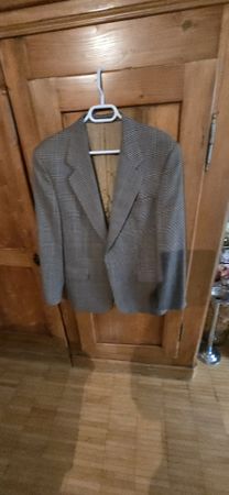 DAKS London Herren Sakko/Jacke Wolle Gr. 40 Klassiker Muster