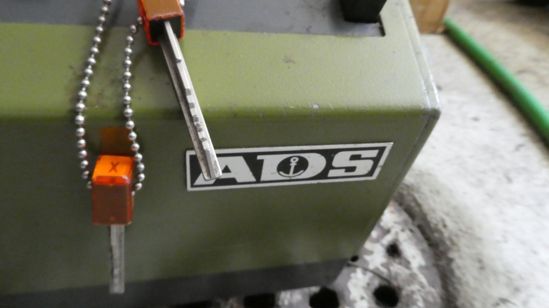 Kassen: alte Kasse Registriermaschine "ADS" – Defekt aus Lausen von Vectrex1 1