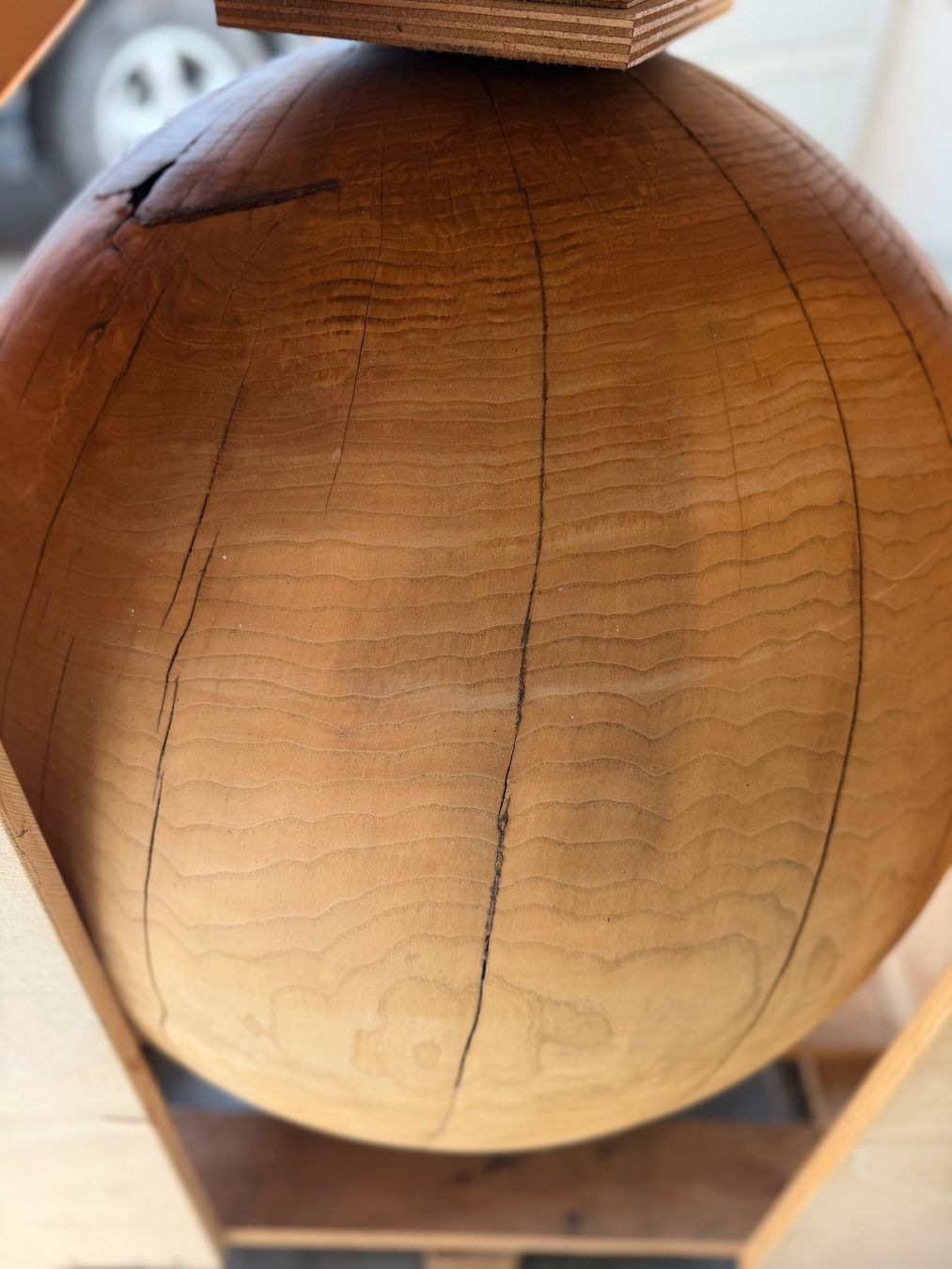 Articoli in legno: Holzkugel Esche; 65cm; geölt – Nuovo (secondo la descrizione) da Wildberg venduto da Melramos04 2