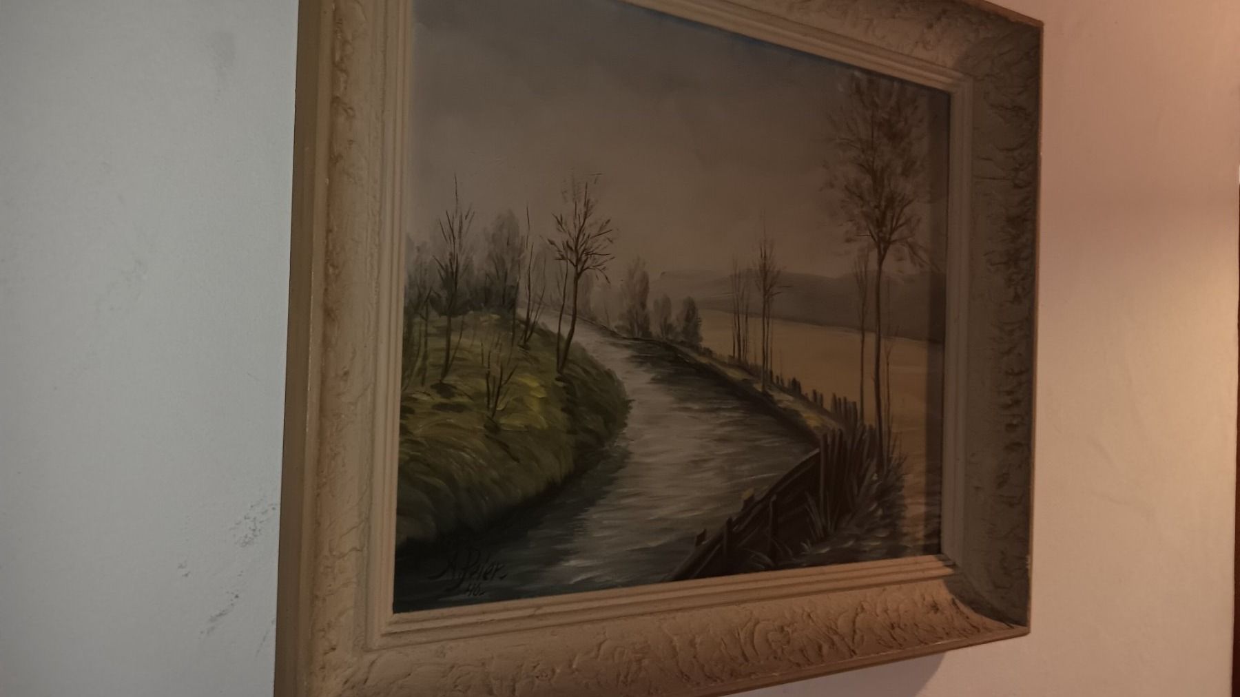 Dipinti: Bild  mit Bach – Usato da Wauwil venduto da fiero2000 2