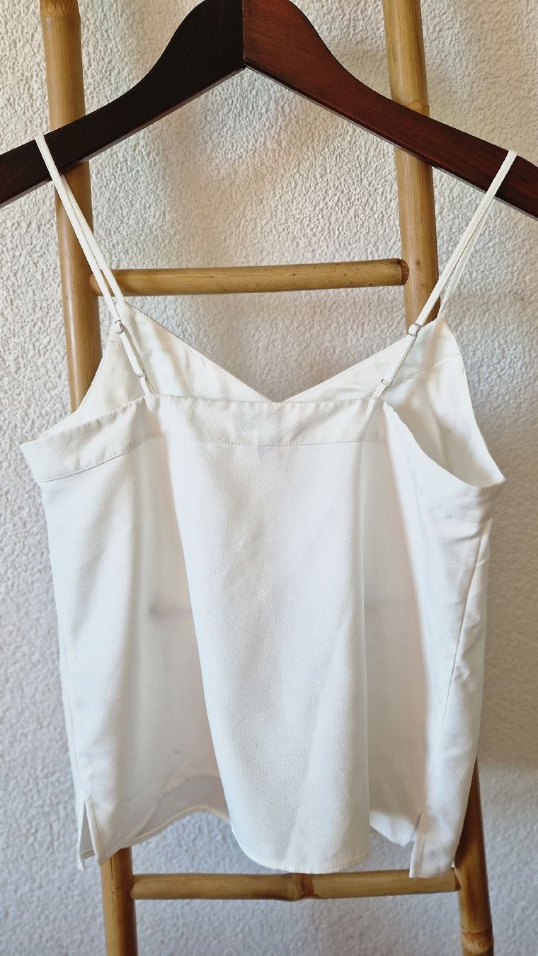 Topshop Tops: Débardeur blanc taille 36 – Gebraucht aus Montana von cla_p9mg 1