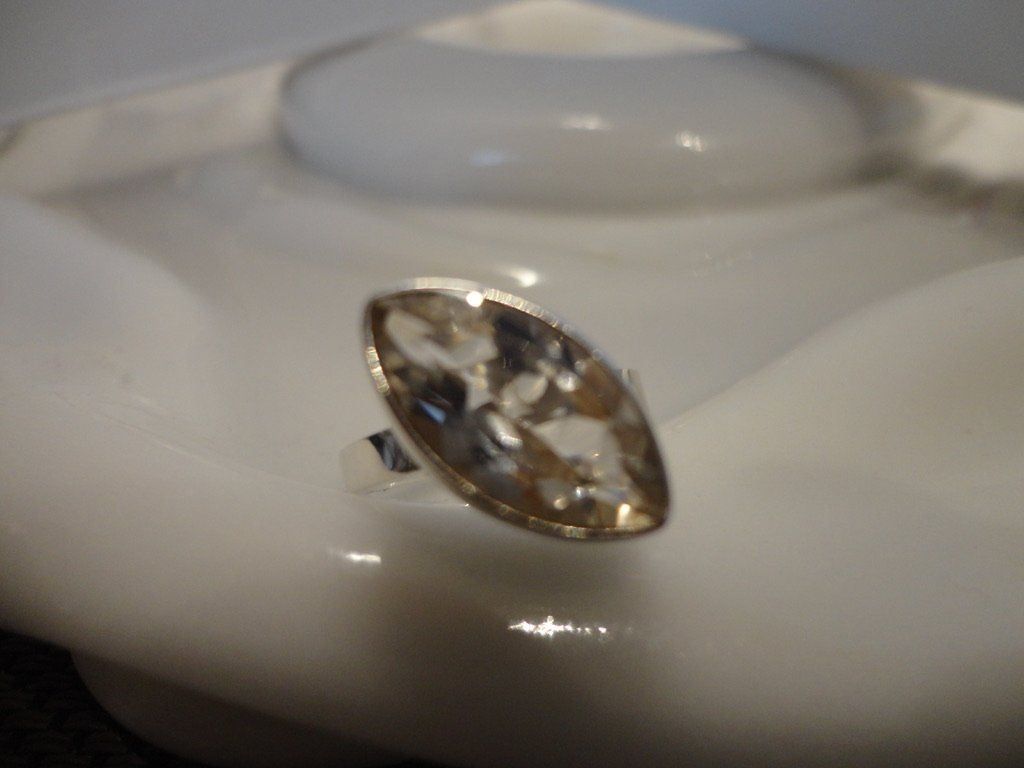 Anelli: Ring - Topas weiss 925 – Nuovo (secondo la descrizione) da Biberist venduto da tl-schmuck 1