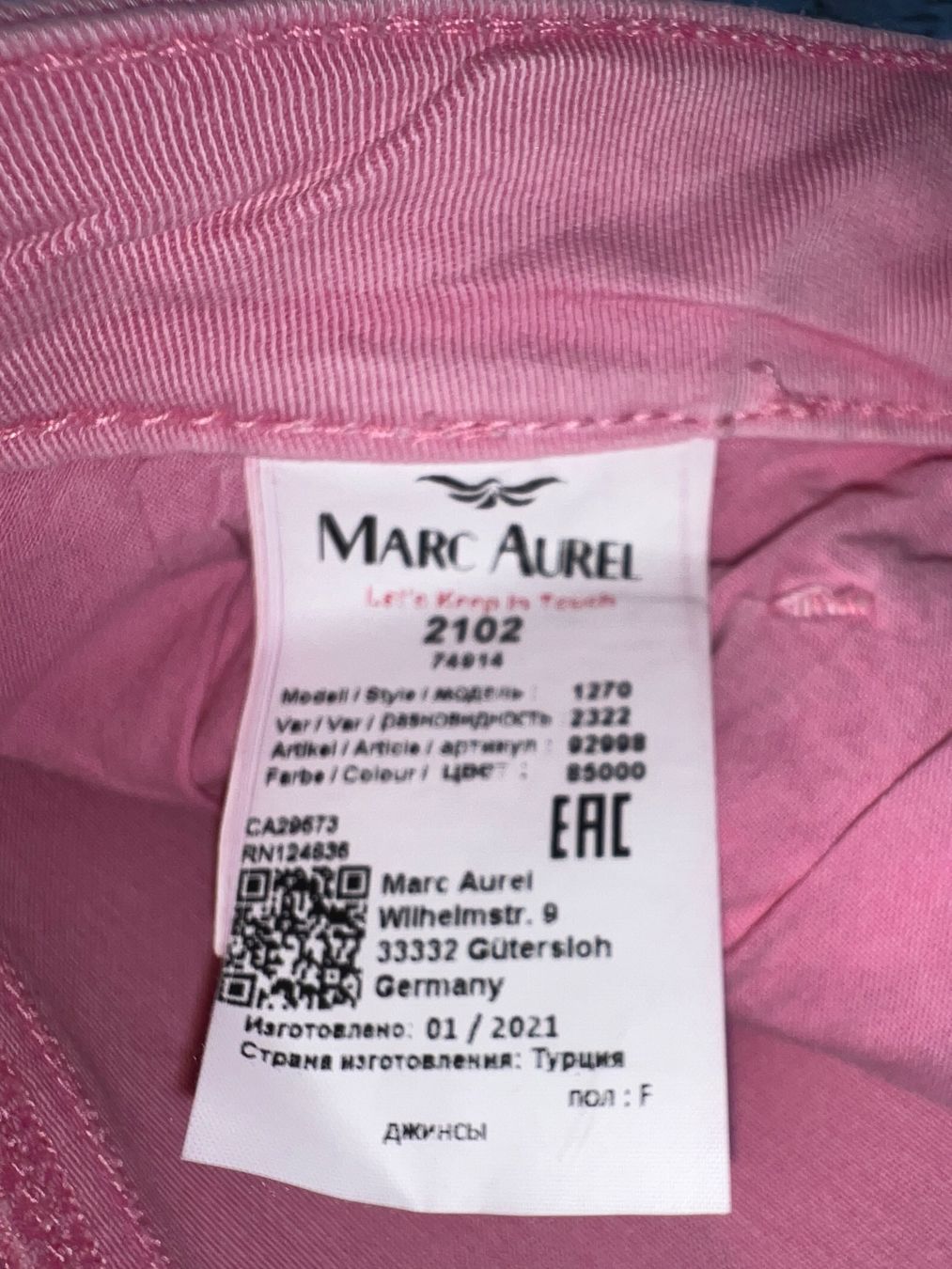 Jeans: Jeans Marc Aurel 42 neu – Neuf (Voir description) à Dornach par samuti 3