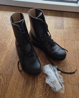 Schweizer Armee Kampfstiefel Leder schwarz ca. Grösse 43/44