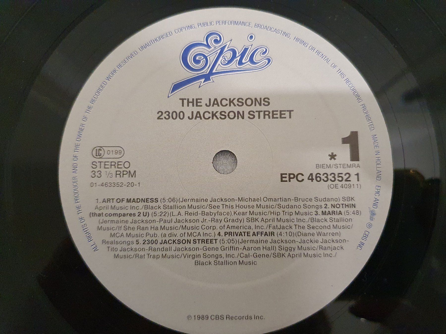 Dischi in vinile: The Jacksons - 2300 Jackson Street – Usato da Uster venduto da Vinyl-Leidenschaft 5