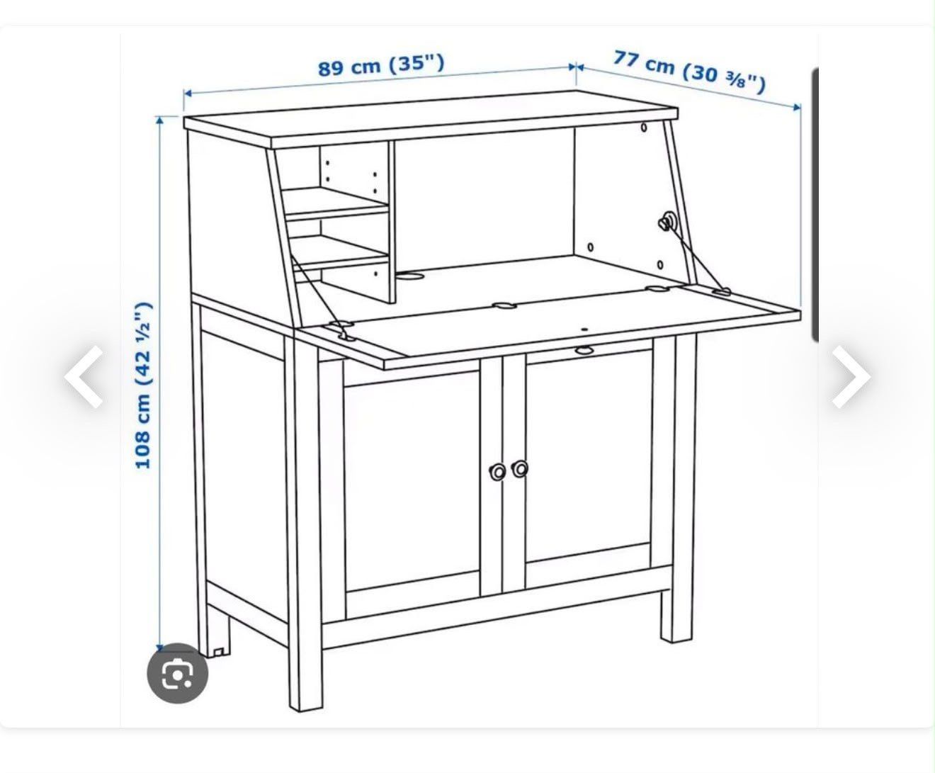 Ikea Scrivanie: Sekretär / Schreibtisch – Usato da Stäfa venduto da sim_b2kx 1
