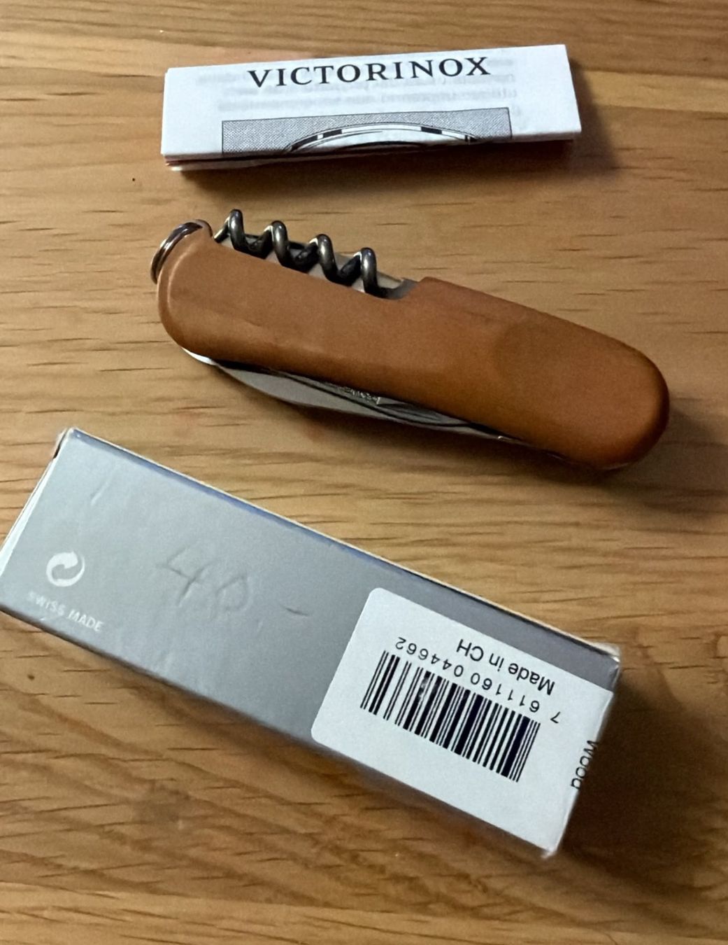 Victorinox Coltelli tascabile: VICTORINOX  SACKMESSER EVOLUTION 10 WOOD – Nuovo e nell'imballaggio originale da Zürich venduto da Frei-Occasionen 6