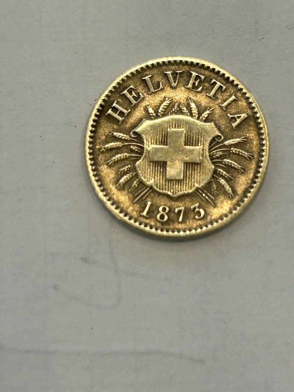 Toutes les monnaies: Alte  5 Rappen 1873 – D'occasion à herisau par hb_gold 1