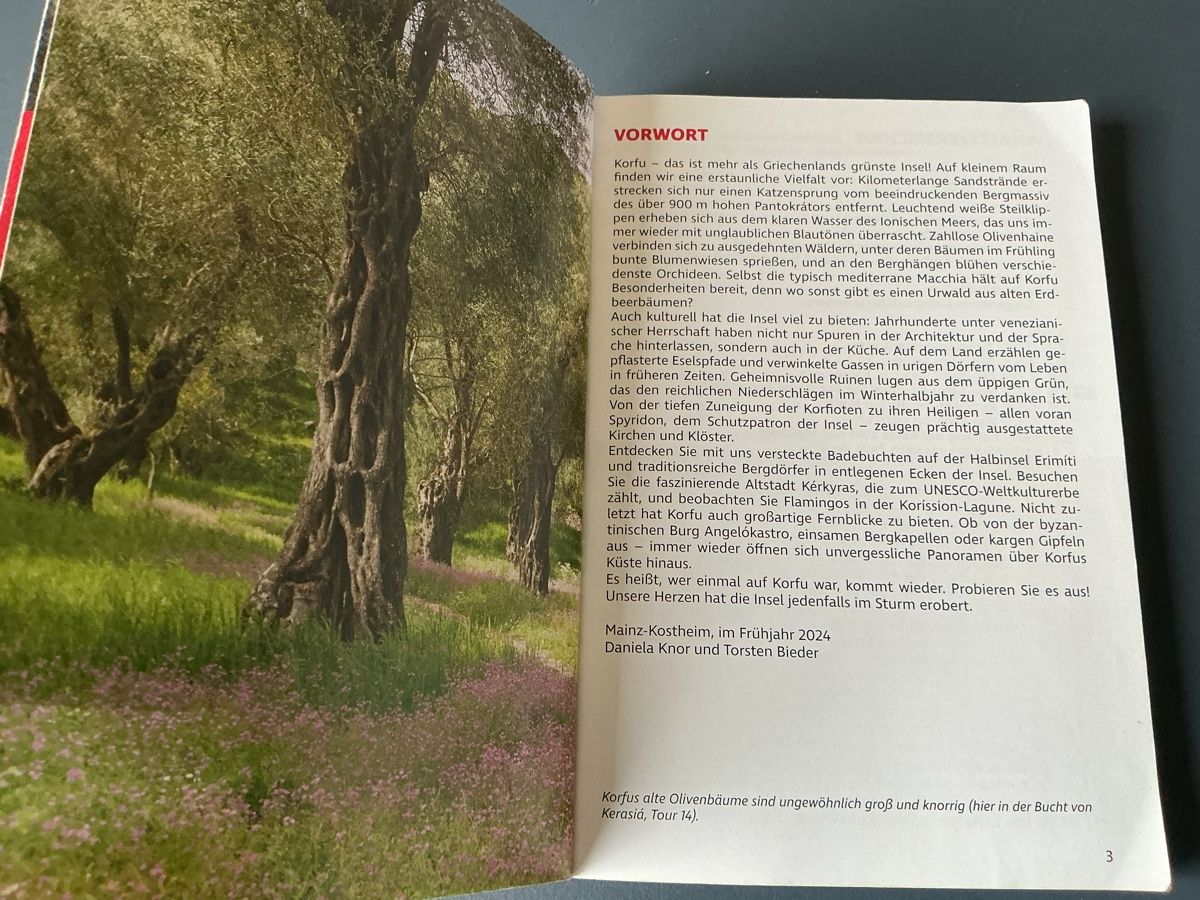 Bücher: Rother-Wanderführer Korfu 2024 – Gebraucht aus Schwarzenberg LU von lealea123 2