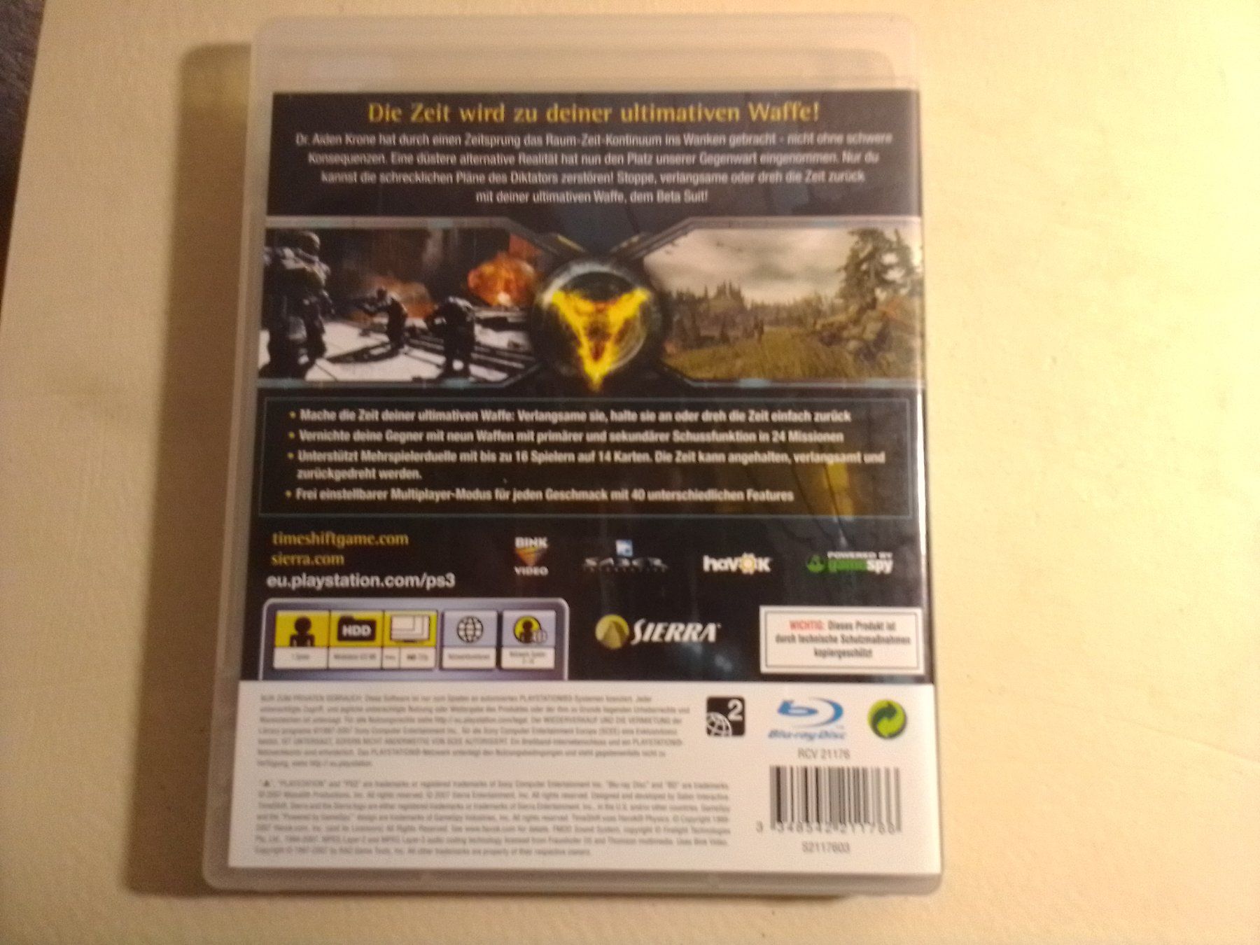 Giochi: Time Shift (vergriffen) – Usato da Brittnau venduto da Zibu 1