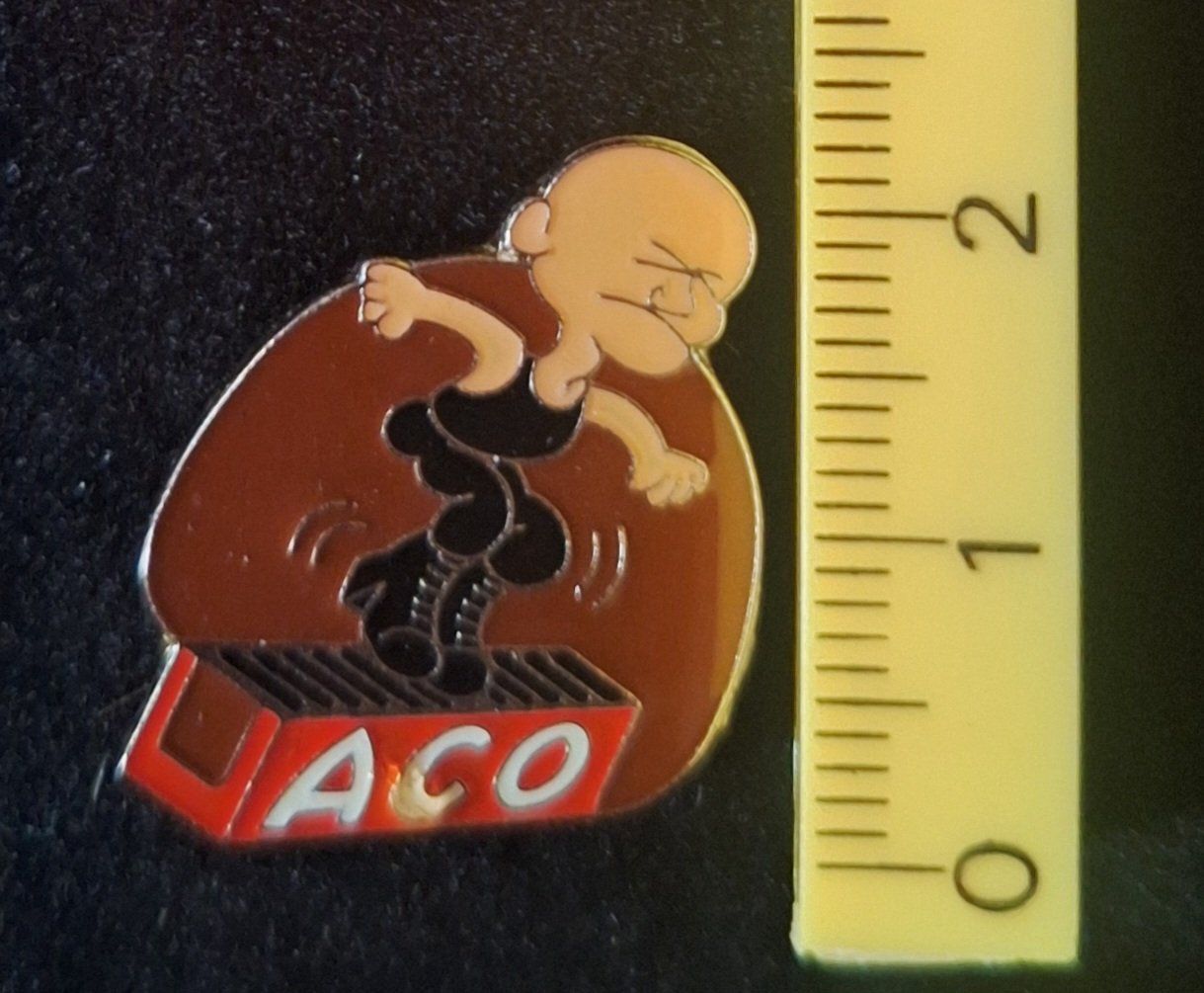 Plaquettes & Badges: Pin Aco Cartoonfigur – D'occasion à Zug par Sdoerfli