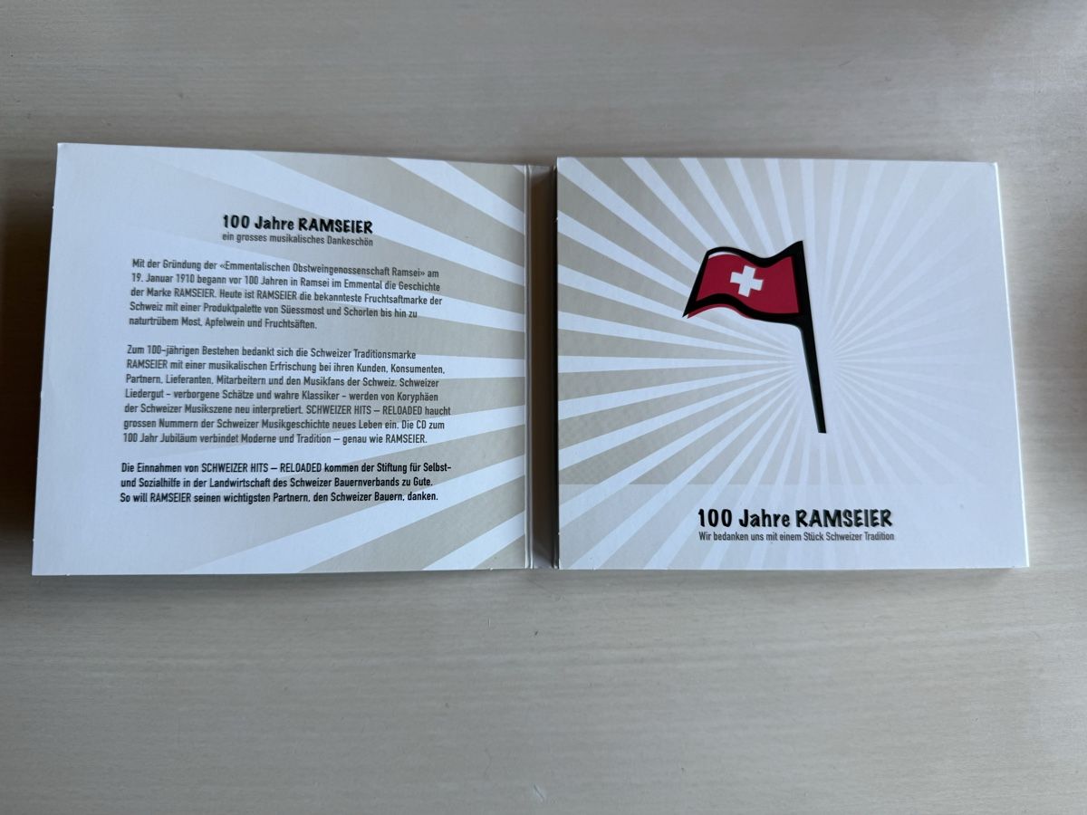 CDs: Schweizer Hits Reloaded RAMSEIER Lieder schweizer Künstler – Gebraucht aus Oberried Brienz von Chyara 2