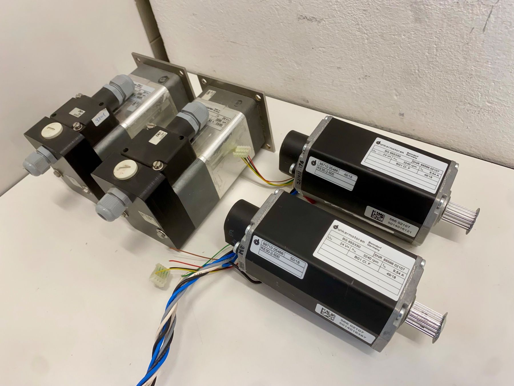 Motori: dunkermotoren Set BG63X55S/BG65SX50 4x – Usato da Niederdorf venduto da LeptonAG