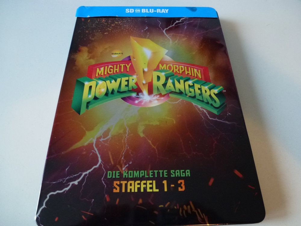 Mighty Morphin Power Rangers - Die komplette Saga (Steelbook (Gebraucht ...
