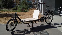 Lastenrad Longtail Velo mit Sitz gebraucht