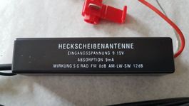 Ampli d'antenne auto de vitre arrière (heckscheibenantenne)d