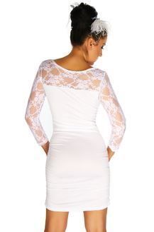 Vestiti: KLEID MOD 12 041 - WEISS ONE SIZE – Nuovo (secondo la descrizione) da Rupperswil venduto da big-one-sale 1
