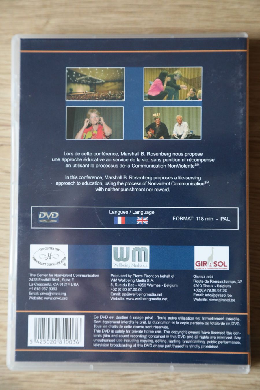 Tutti i DVDs: DVD Éduquer sans punition ni récompense      En français – Usato da Porrentruy venduto da tupatup 1