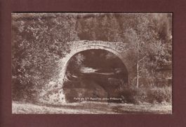 PONT de SAINTEAPPOLINE près Fribourg - 1918