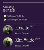 Moon and Stars, 11.7., 2 VIP-Tickets