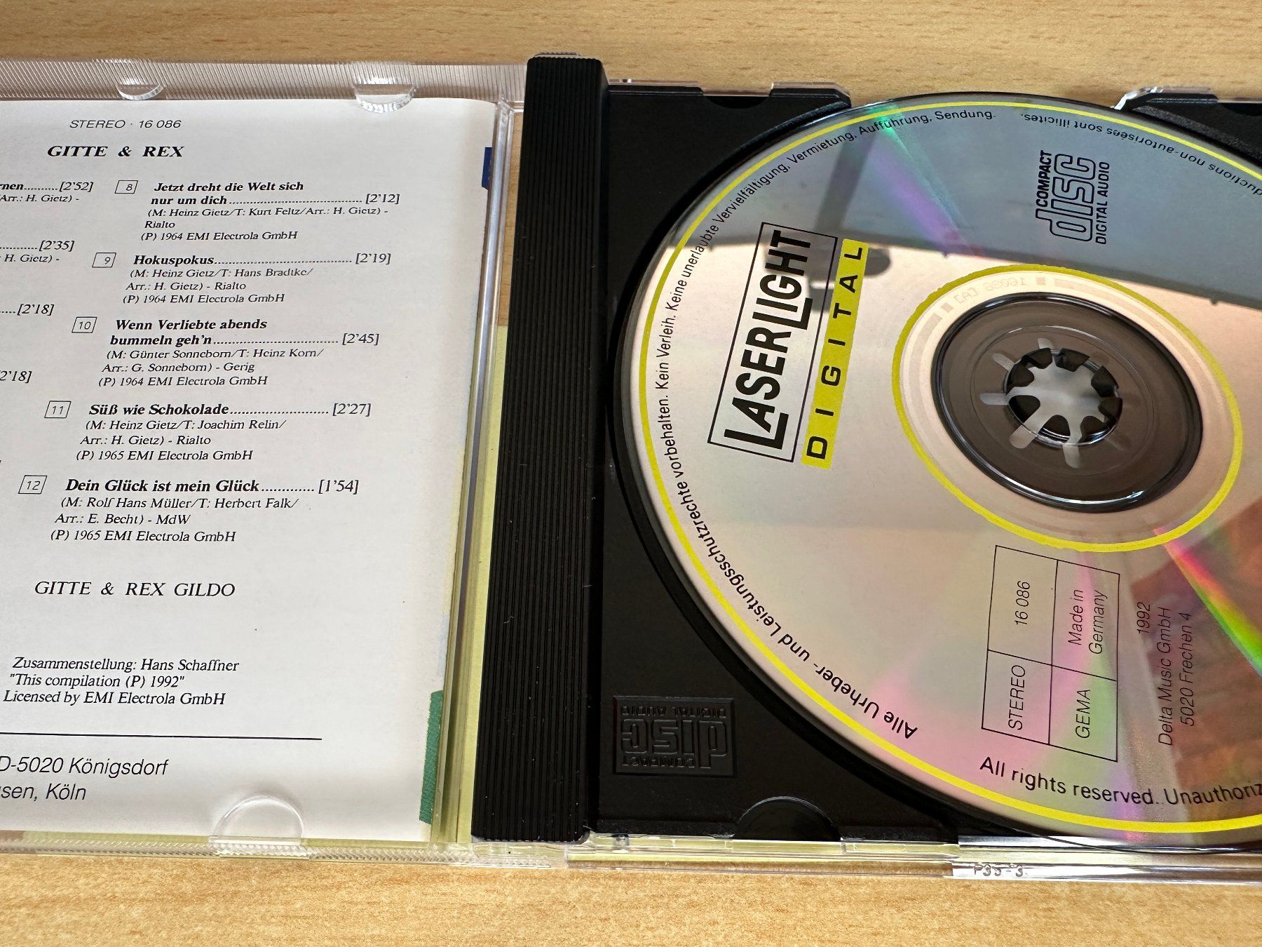 CD: Gitte & Rex – Gitte & Rex – Usato da Rikon im Tösstal venduto da Alpenmutz 2